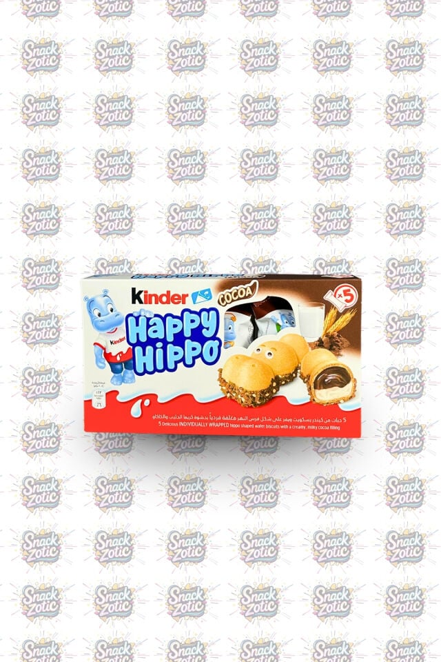 Kinder Happy Hippo Cocoa 5 Pack | Snackzotic