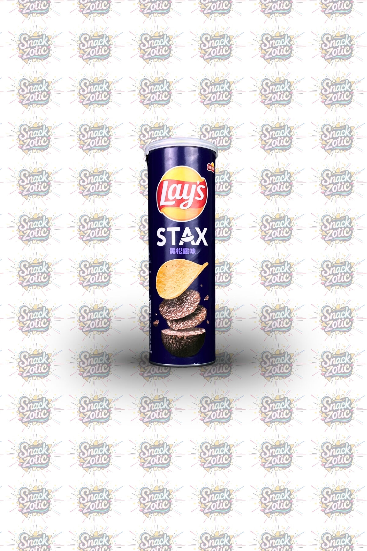 Lay's Stax Black Truffle Flavor | Snackzotic