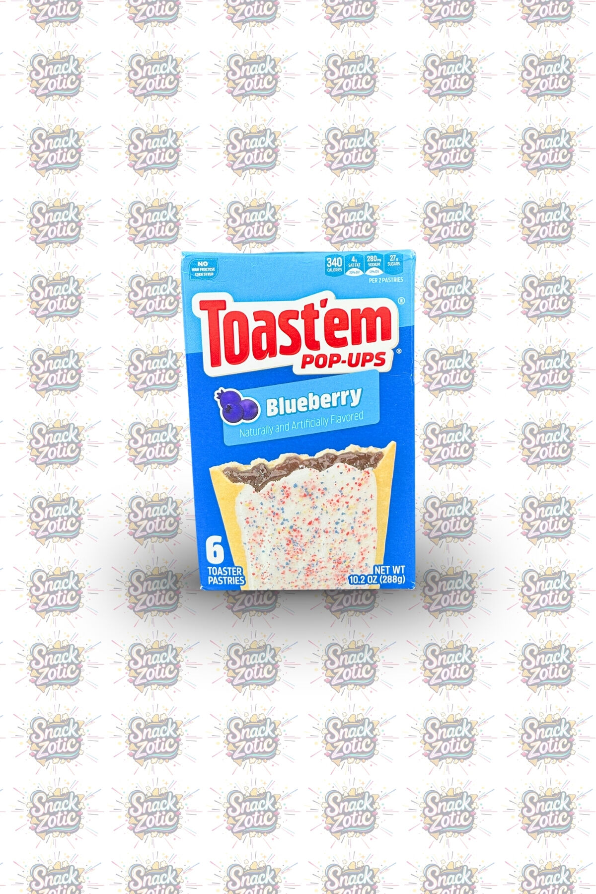 Toast'em Pop-Ups Blueberry Toaster Pastries | Snackzotic