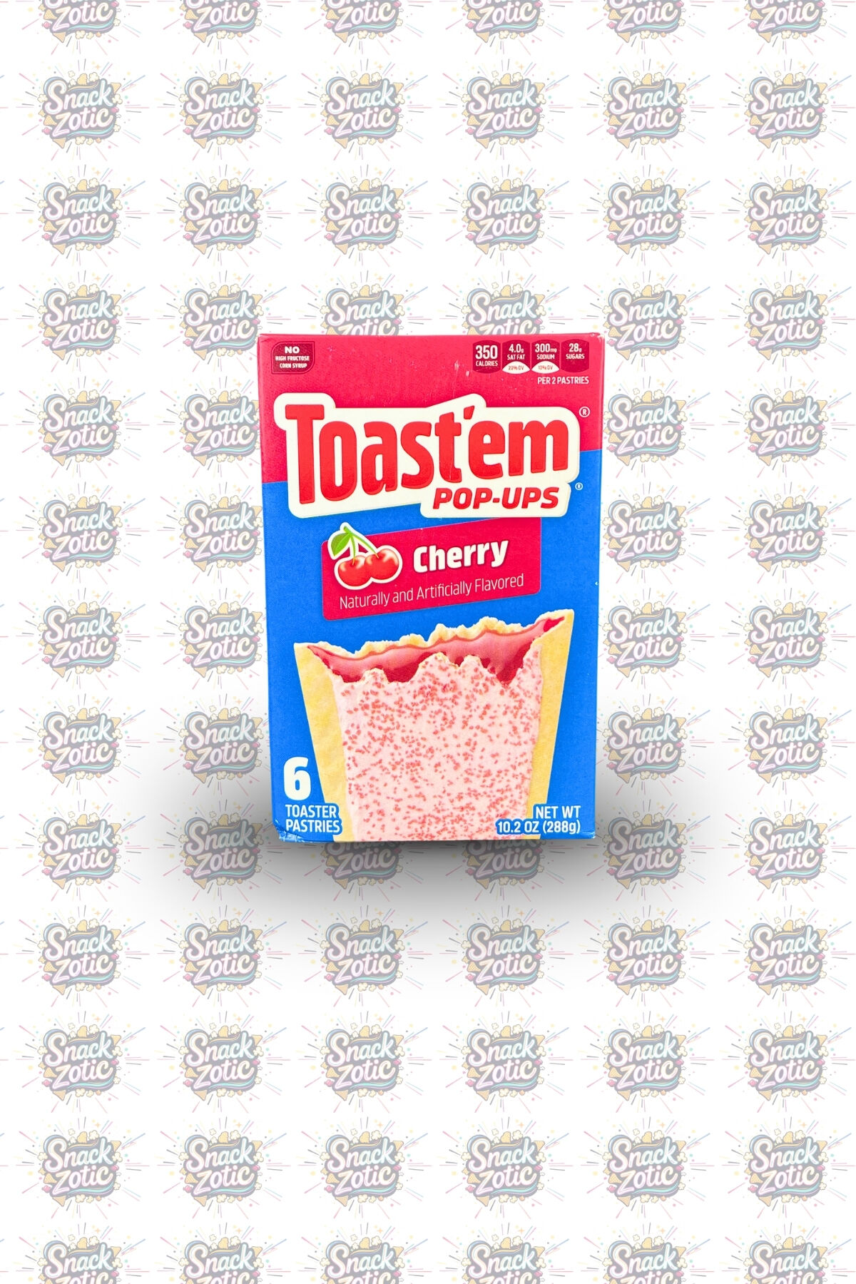 Toast'em Pop-Ups Cherry Toaster Pastries | Snackzotic