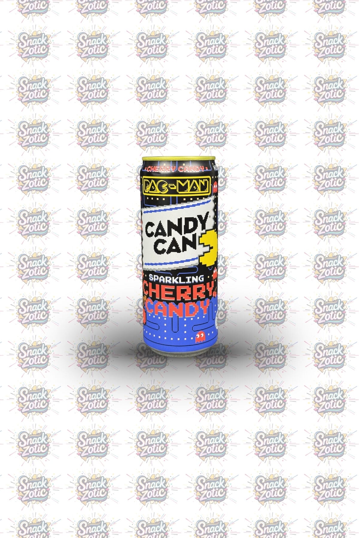 Candy Can Pac-Man Cherry | Snackzotic