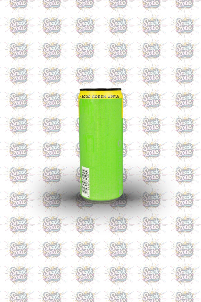 Candy Can Toxic Waste Green Apple | Snackzotic