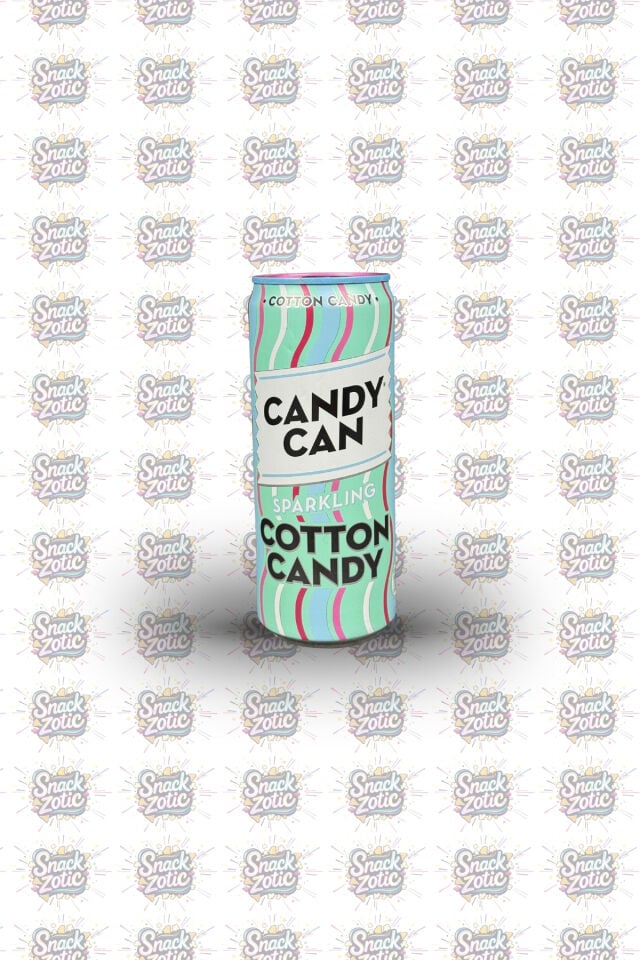 Candy Can Cotton Candy Sparkling Drink | Snackzotic