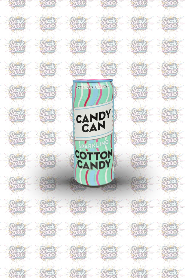 Candy Can Cotton Candy Flavored Sparkling Drink