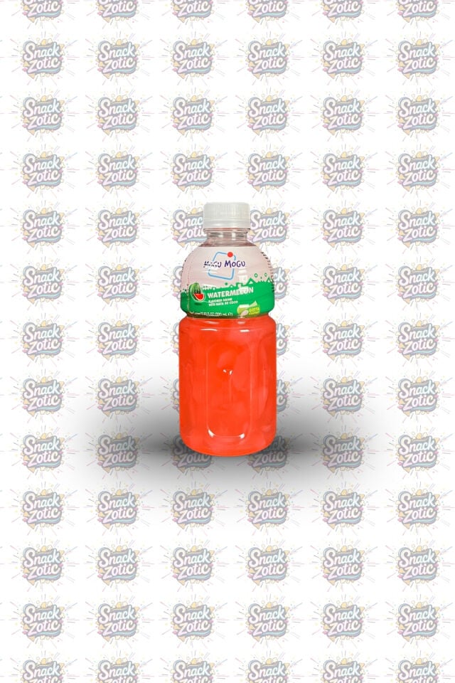 Mogu Mogu Watermelon Flavored Drink | Snackzotic