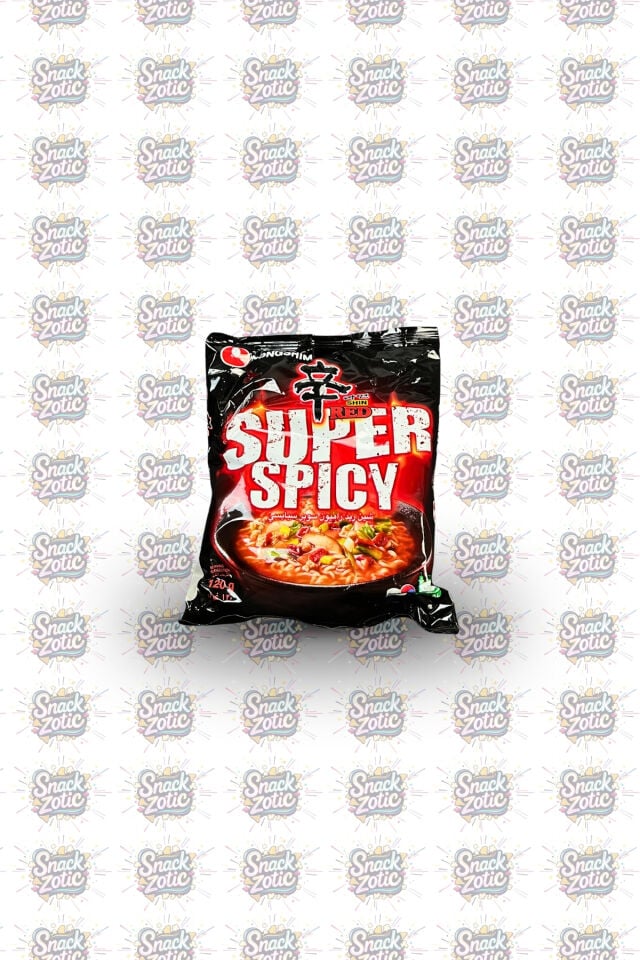 Nongshim Shin Red Super Spicy Noodle | Snackzotic