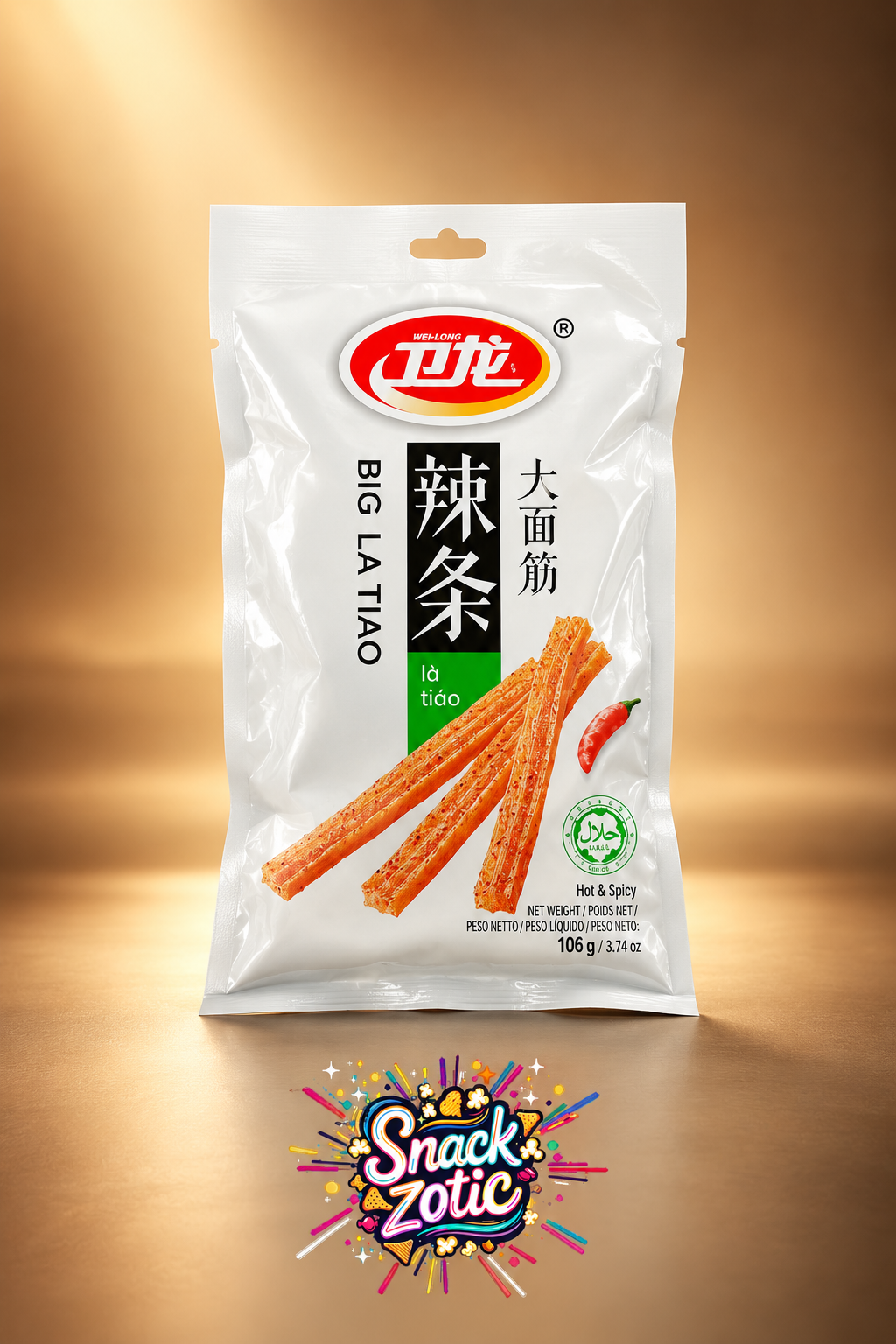 Wei-long Big La Tiao Hot & Spicy