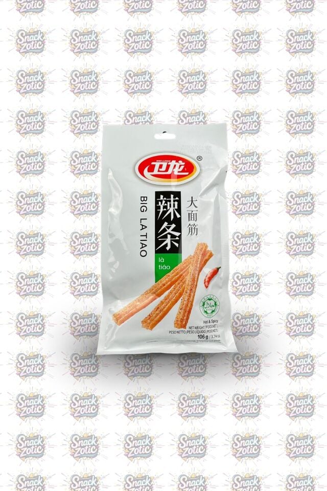 Weilong Big La Tiao Acılı Soya Atıştırmalığı | Snackzotic