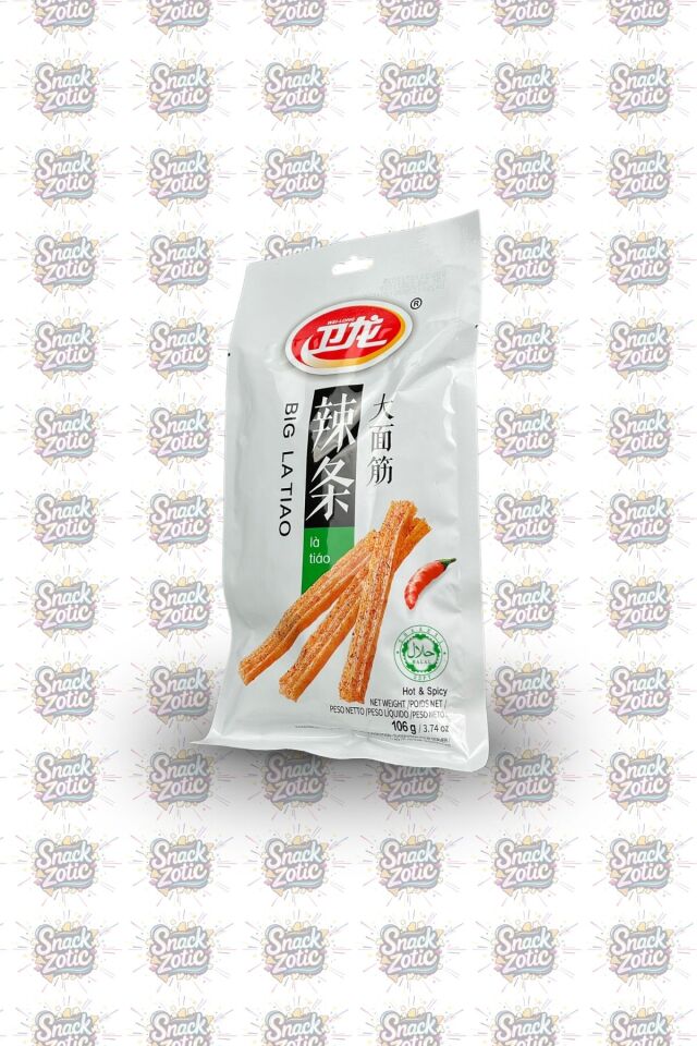 Weilong Big La Tiao Acılı Soya Atıştırmalığı | Snackzotic