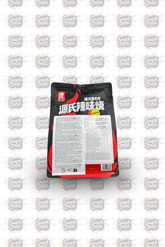 Genji Food Acılı Vejetaryen Et Atıştırmalığı 72g |Snackzotic