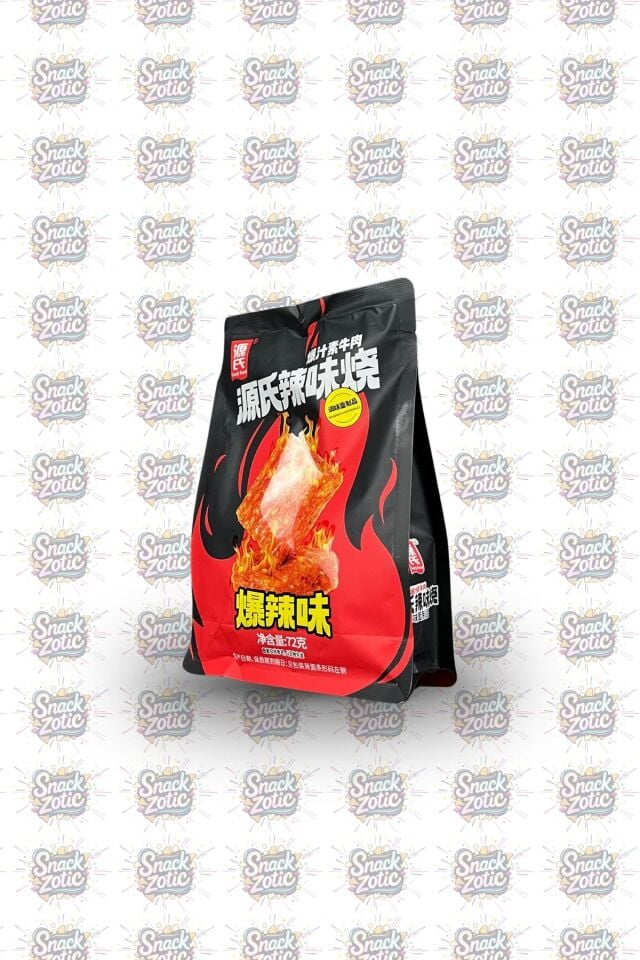 Genji Food Acılı Vejetaryen Et Atıştırmalığı 72g |Snackzotic