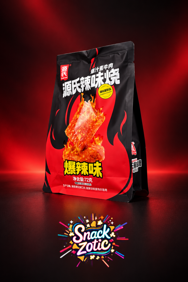 Genji Food Spicy Juicy Vegetarian Beef Snack
