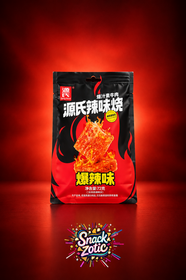 Genji Food Spicy Juicy Vegetarian Beef Snack
