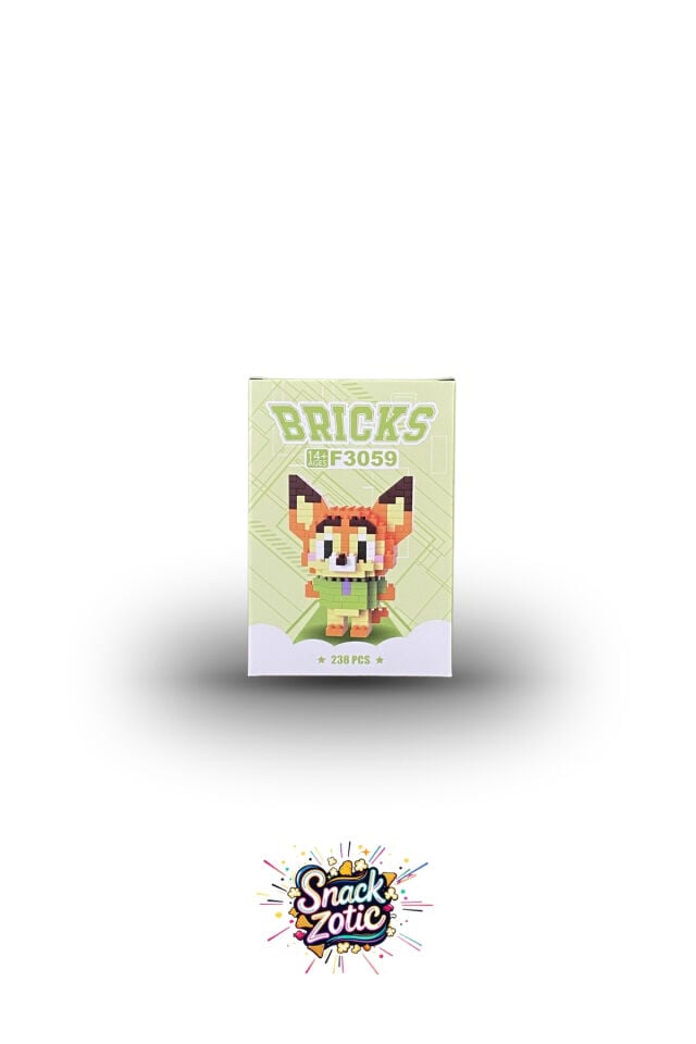 Zootopia Nick Wilde Bricks Hobi Seti | Snackzotic