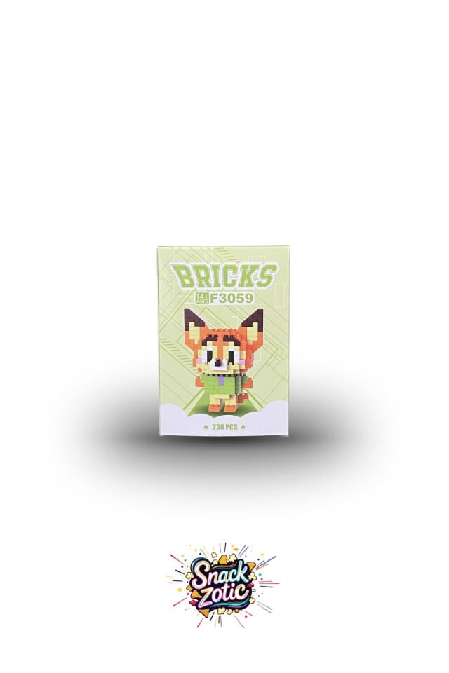 Zootopia Nick Wilde Bricks Hobi Seti | Snackzotic