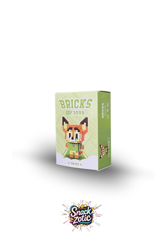 Zootopia Nick Wilde Bricks Hobi Seti | Snackzotic
