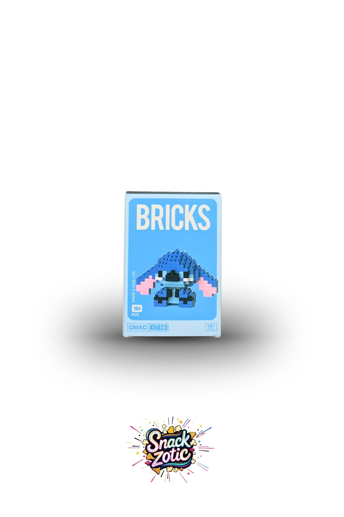 Sevimli Oturan Stitch Bricks Hobi Seti | Snackzotic