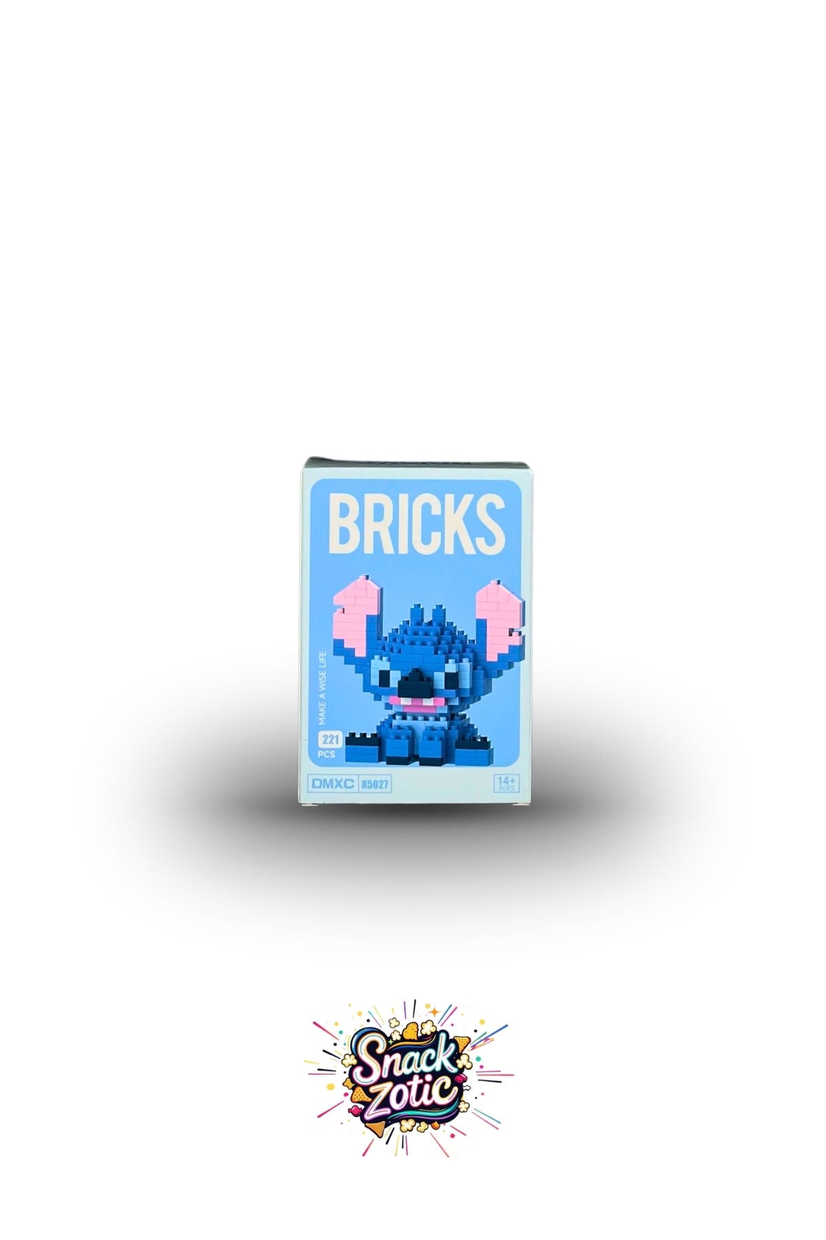Oturan Stitch Bricks Hobi Seti | Snackzotic