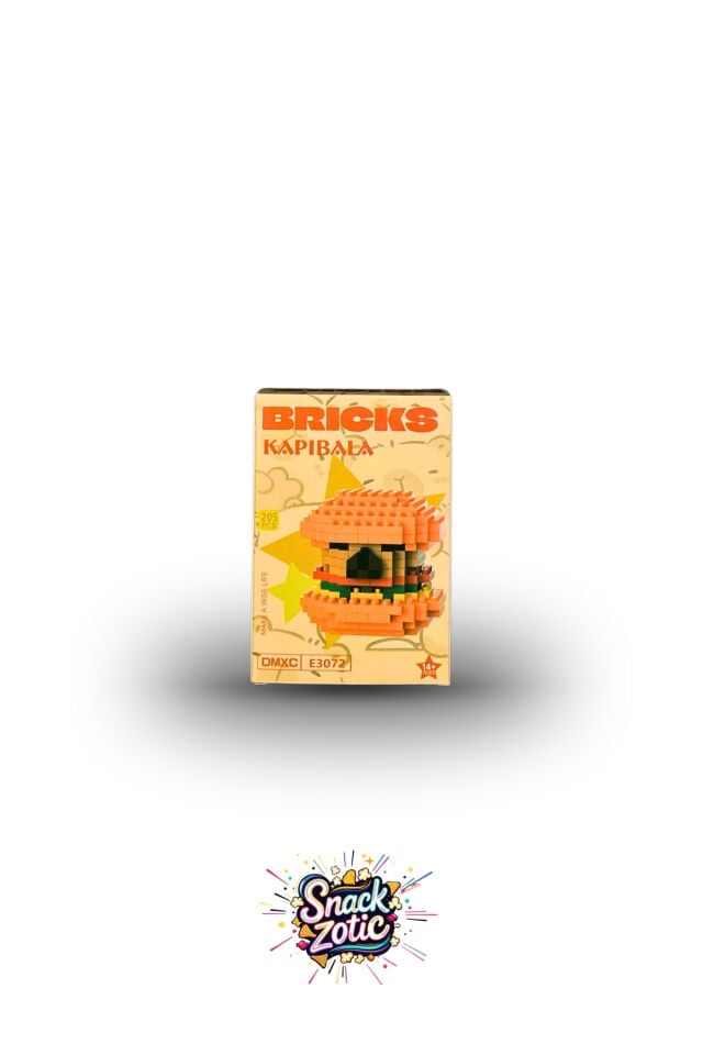 Hamburger Kapibara Bricks Hobi Seti | Snackzotic