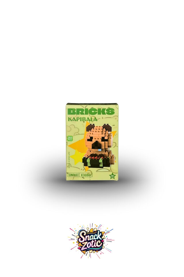 Karpuz Yiyen Kapibara Bricks Hobi Seti | Snackzotic