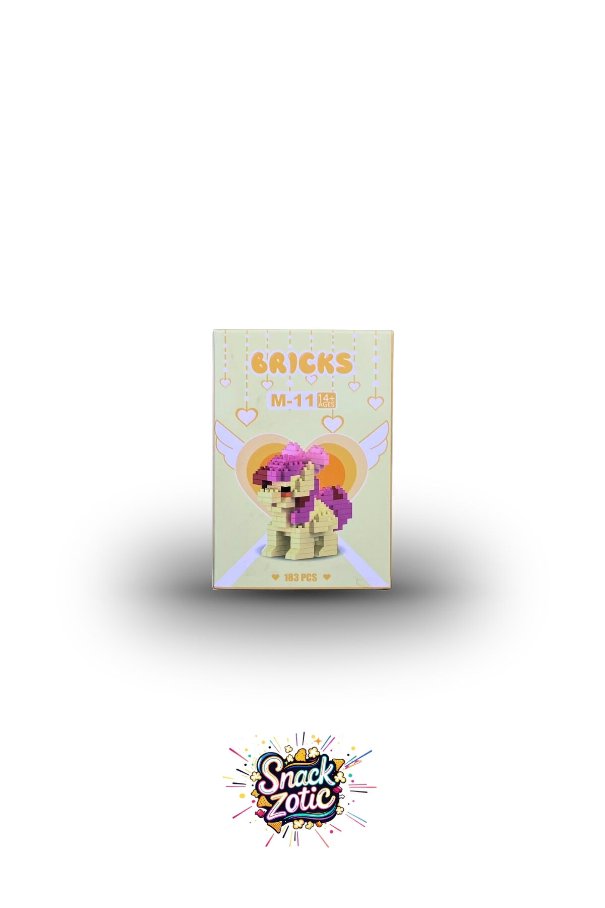 My Little Pony Fluttershy Bricks | Snackzotic