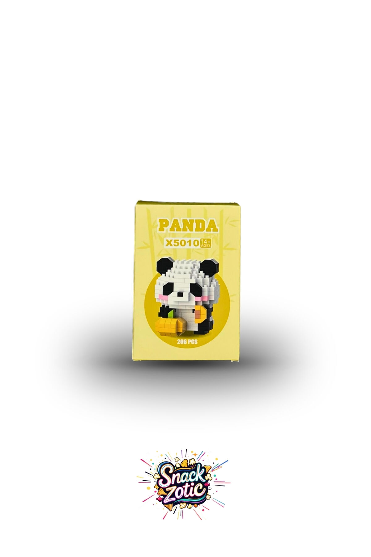 Cadılar Bayramı Balkabaklı Panda Bricks | Snackzotic