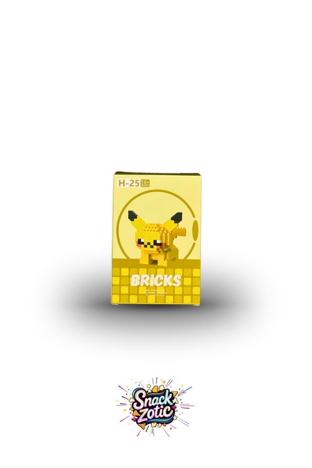 Pokémon Pikachu Bricks Hobi Seti | Snackzotic