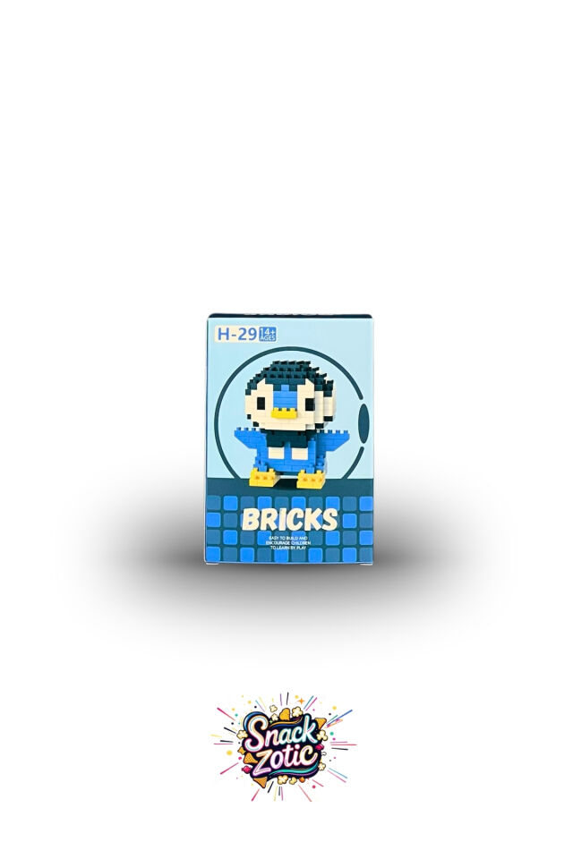 Pokémon Piplup Bricks Hobi Seti | Snackzotic