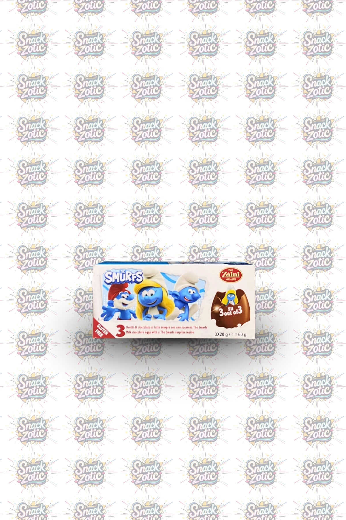 Şirinler Sürpriz Yumurta 3'lü Paket | Snackzotic