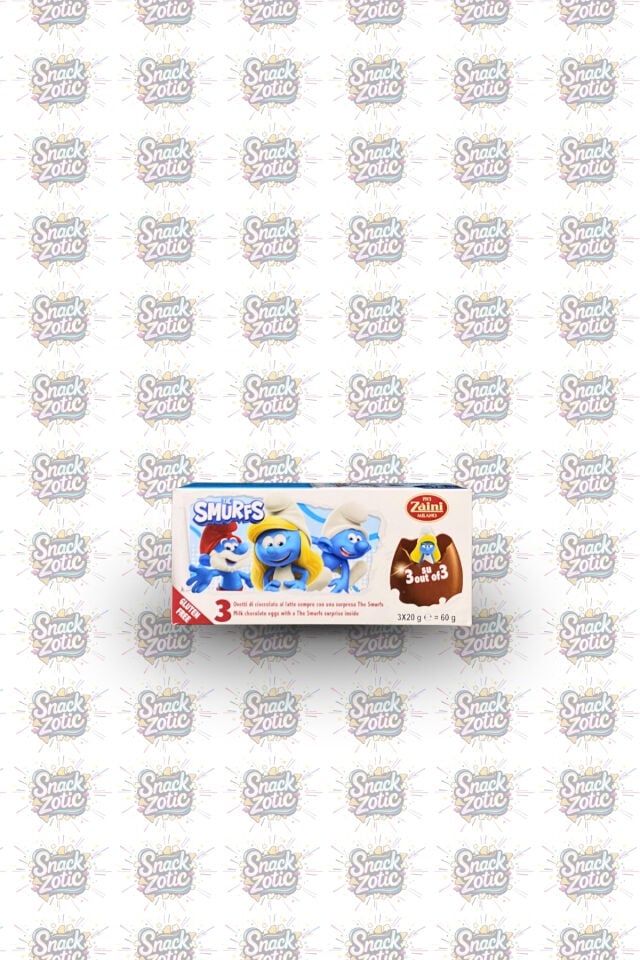 Zaini Şirinler Sürpriz Yumurta 3'lü Paket