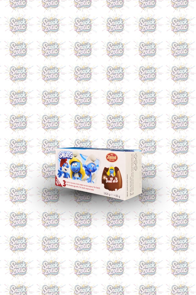 Zaini Şirinler Sürpriz Yumurta 3'lü Paket
