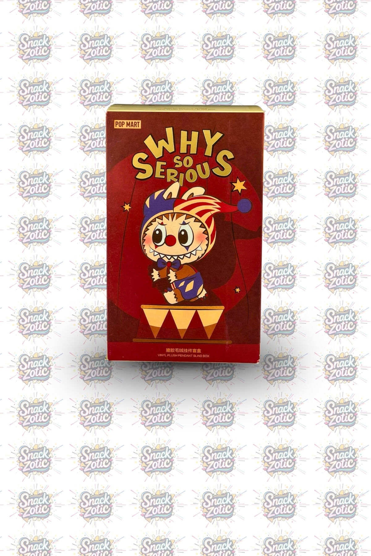 Pop Mart Labubu Why So Serious | Snackzotic