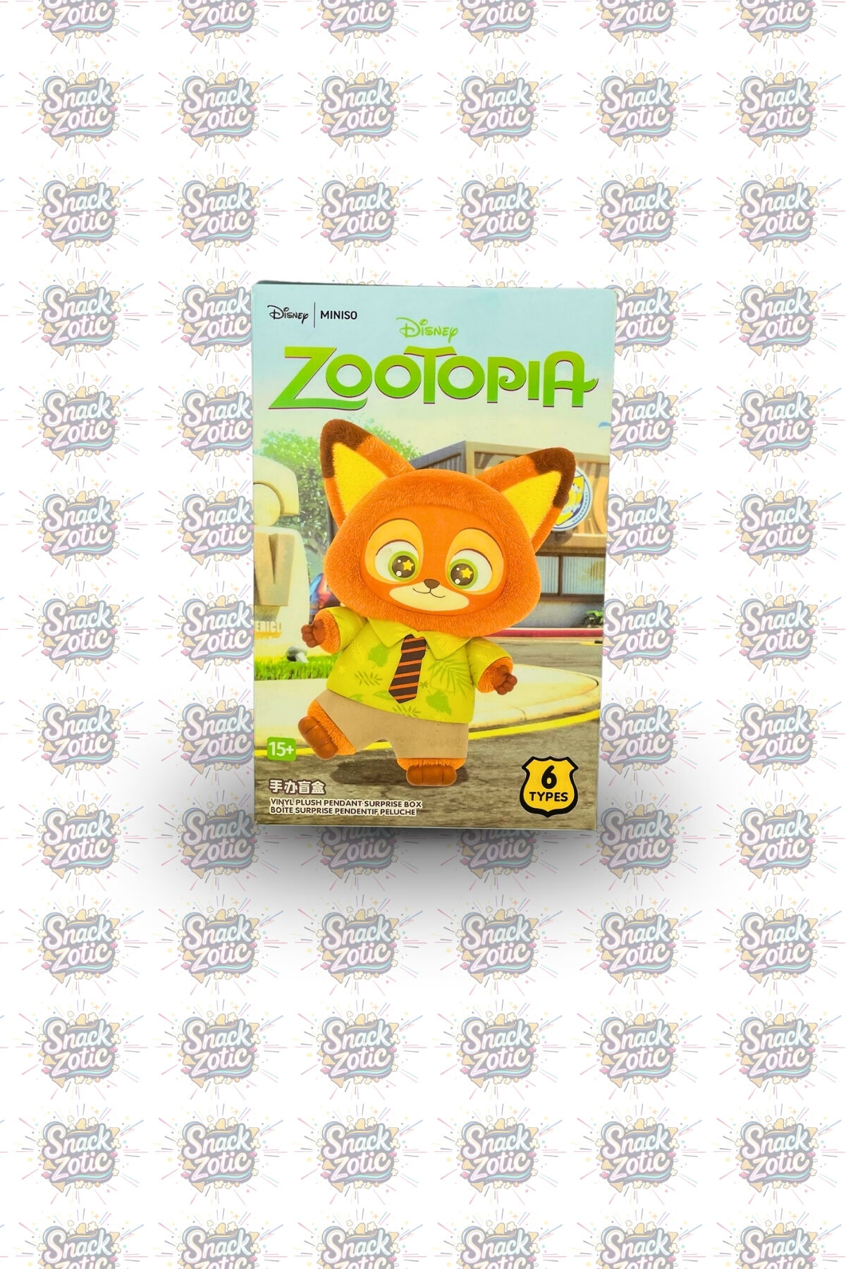 Disney x Miniso Zootopia Nick Wilde | Snackzotic