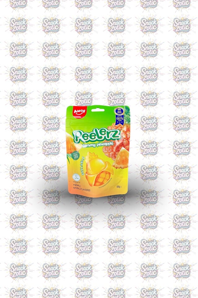 Amos Peelerz Gummy Pineapple | Snackzotic