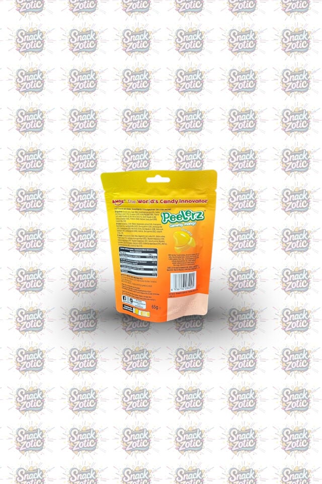 Amos Peelerz Gummy Mango - Soyulabilir Mango Aromalı Jelibon