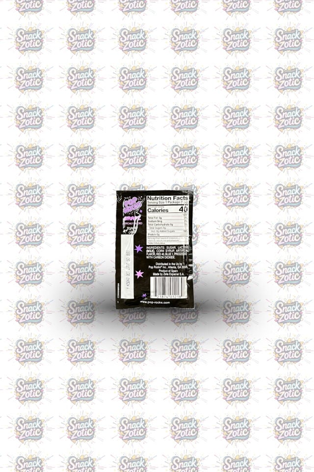 Pop Rocks Grape - Üzüm Aromalı Patlayan Şeker