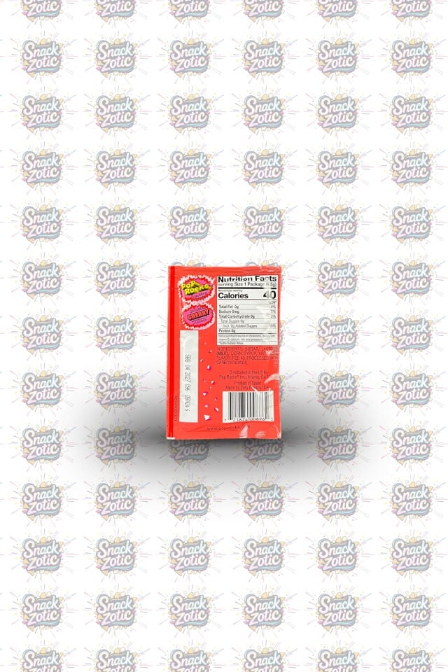 Pop Rocks Original Flavor Cherry - Kiraz Aromalı Patlayan Şeker