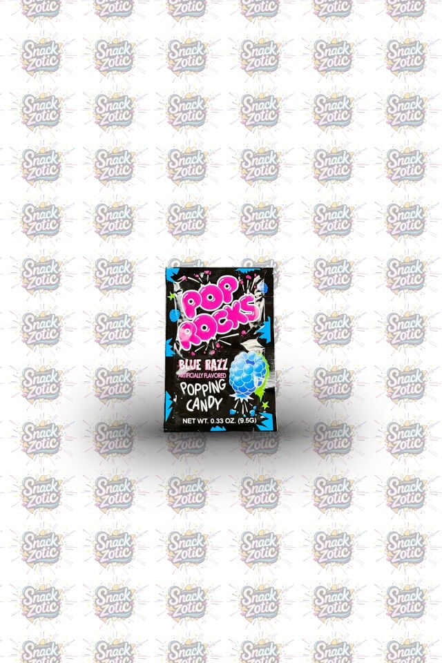 Pop Rocks Blue Razz Popping Candy | Snackzotic