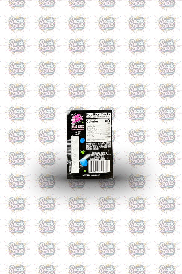 Pop Rocks Blue Razz Popping Candy