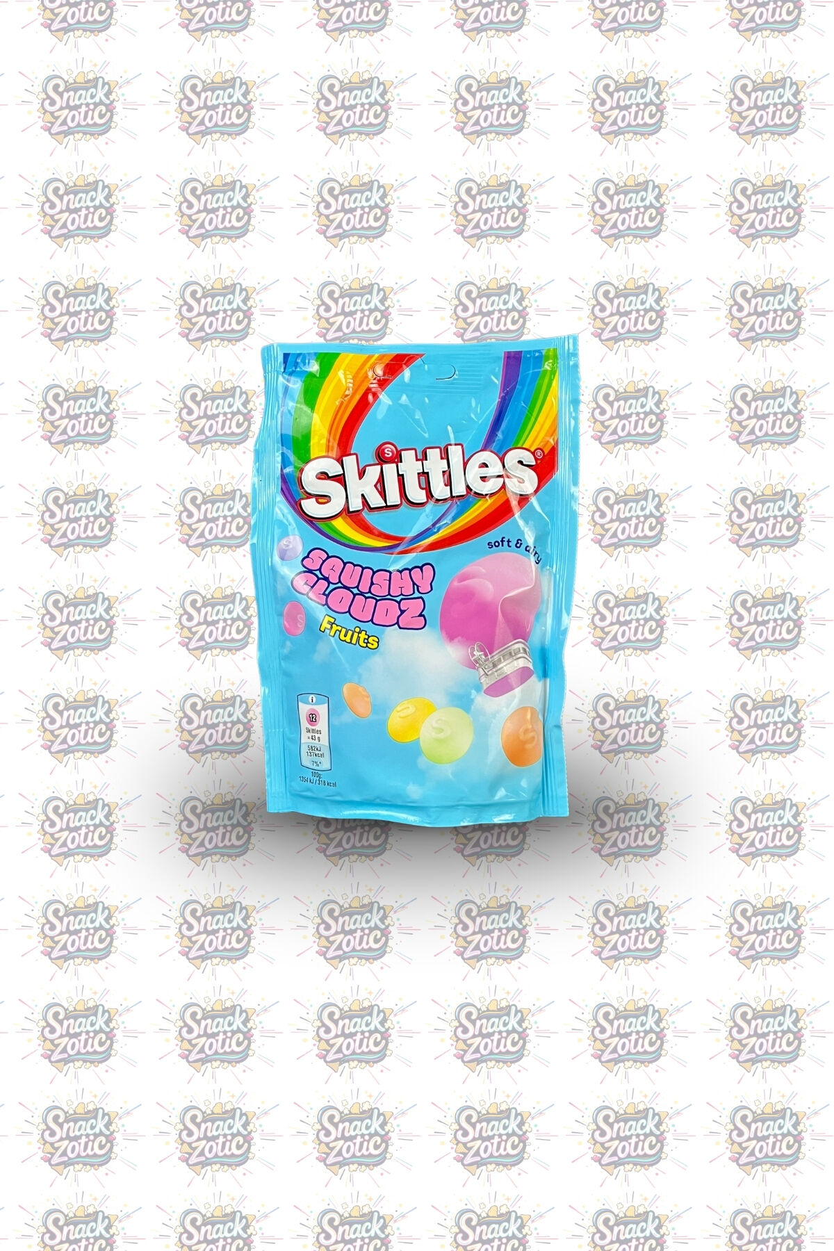 Skittles Squishy Cloudz Fruits | Snackzotic