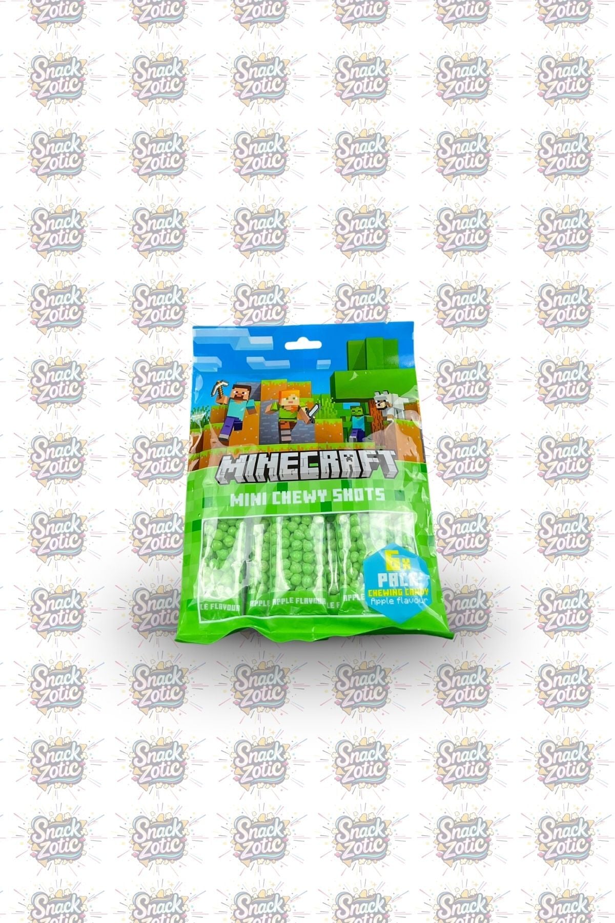 Minecraft Mini Chewy Shots Apple | Snackzotic