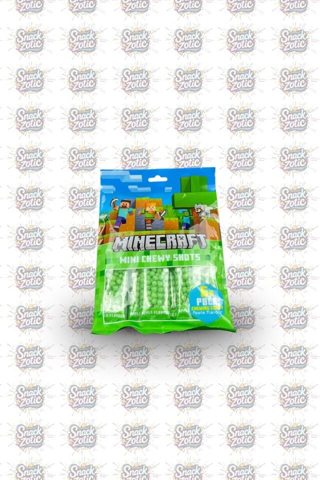 Minecraft Mini Chewy Shots Apple Flavor