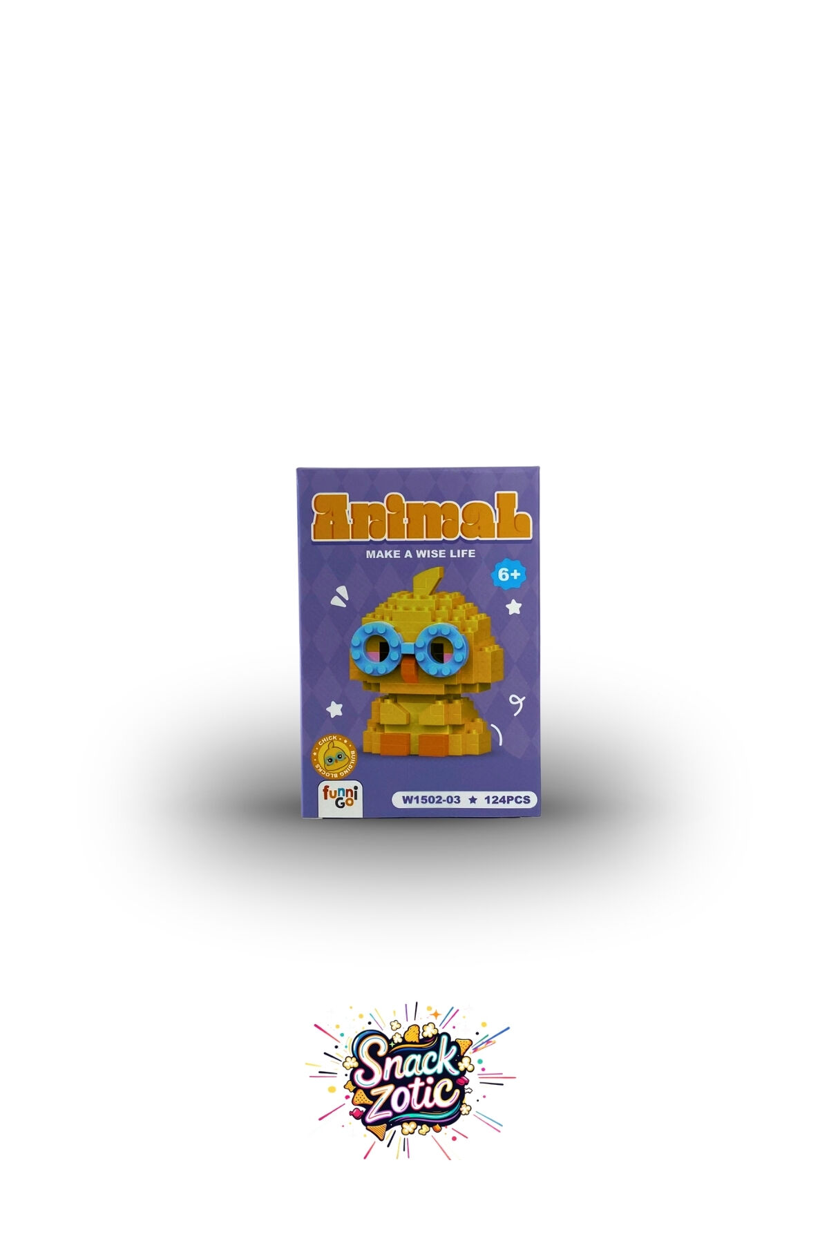 Glasses Chick Bricks Hobi Seti | Snackzotic