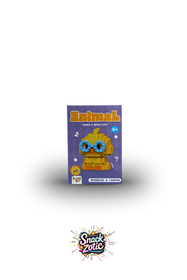 Glasses Chick Bricks Hobi Seti | Snackzotic