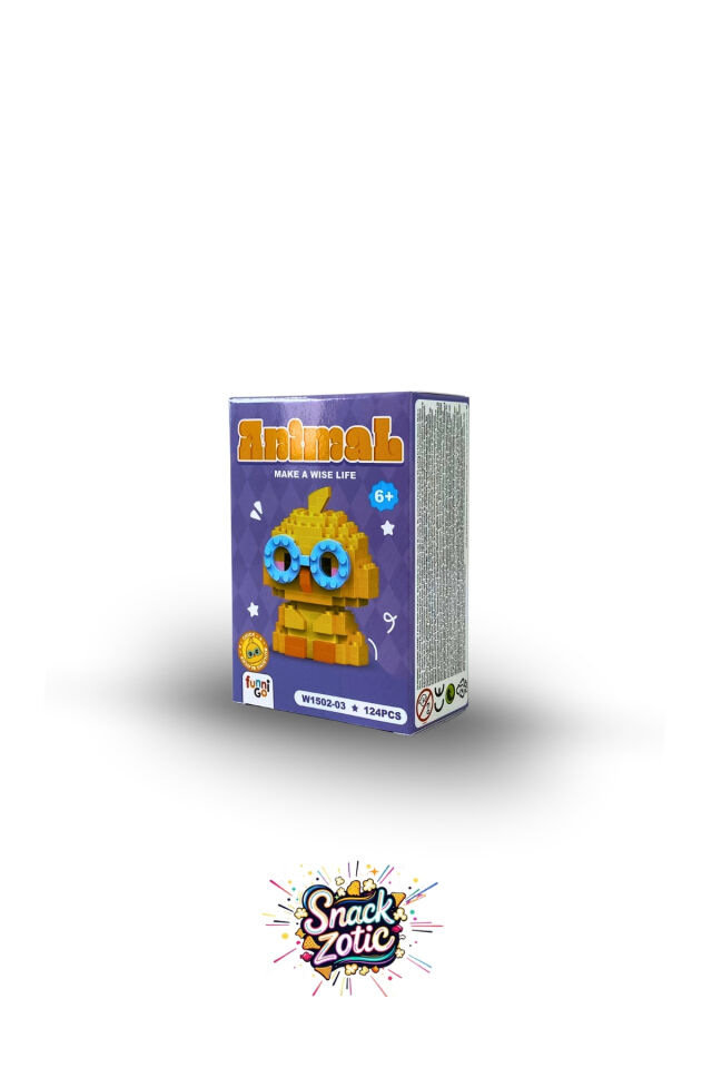 Glasses Chick Bricks Hobi Seti | Snackzotic