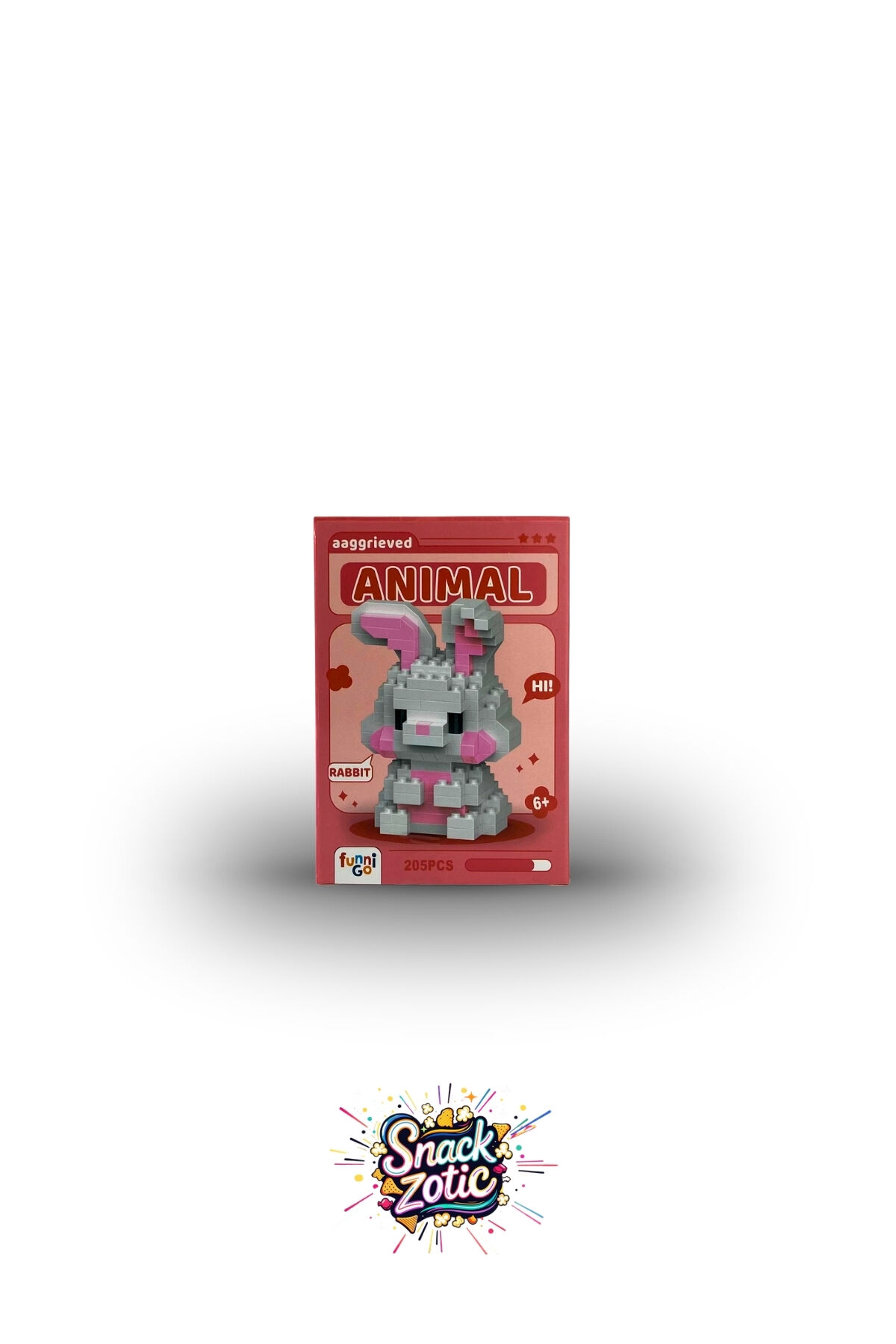 Aggrieved Animal Rabbit Bricks | Snackzotic