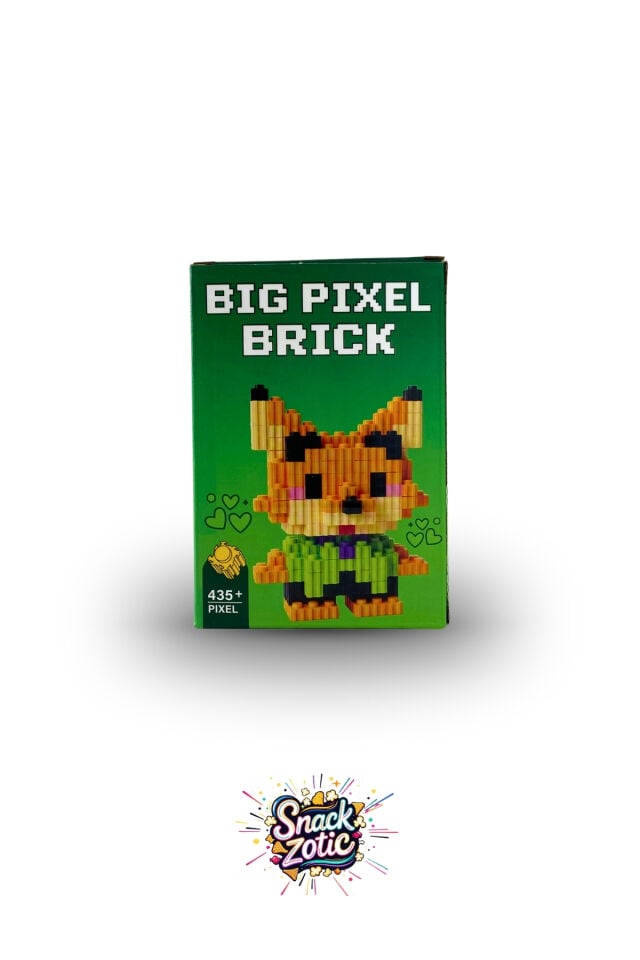 Big Pixel Brick Zootopia Nick Wilde Lego | Snackzotic