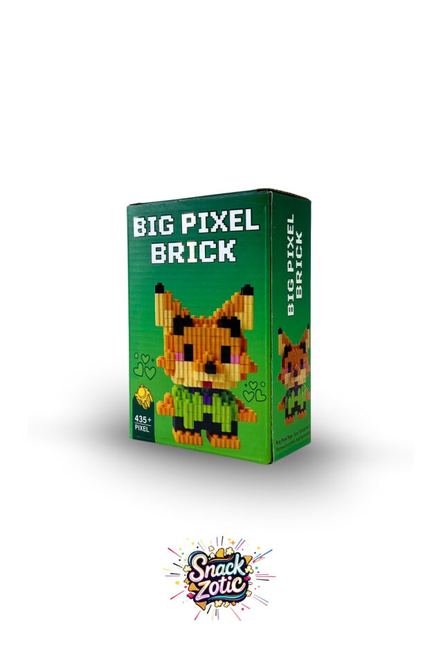 Big Pixel Brick Zootopia Nick Wilde Lego | Snackzotic