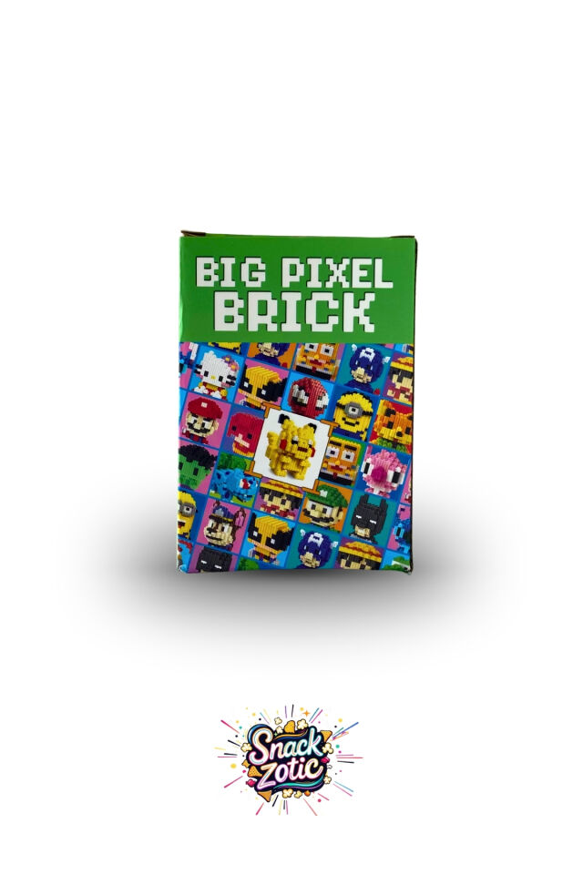 Big Pixel Brick Pokémon Pikachu Lego Hobi Seti | Snackzotic