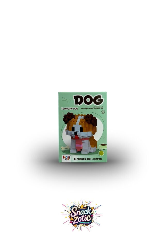 Tianyuan Dog Bricks Hobi Seti | Snackzotic